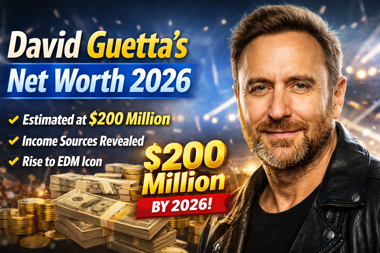 David Guetta Net Worth 2026