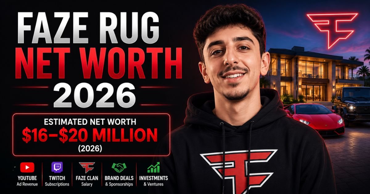 FaZe Rug Net Worth 2026