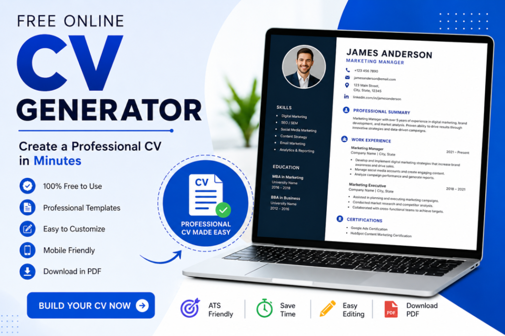 Free Online CV Generator